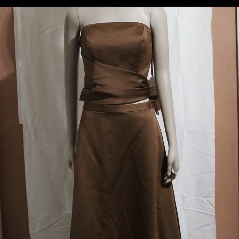 Long 2 piece dress